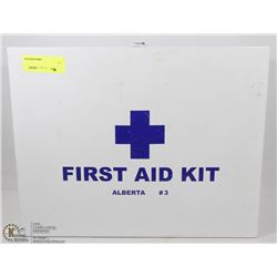 METAL WALL MOUNT FIRST AID KIT WITH CONTENTS