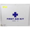 Image 1 : METAL WALL MOUNT FIRST AID KIT WITH CONTENTS