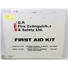 Image 1 : METAL WALL MOUNT FIRST AID KIT WITH CONTENTS