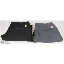 2 CARHARTT RAIN TO THUNDER SWEAT PANTS SIZE 2XL