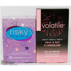 LOT OF 2 OUR VERSION OF RISKY AND VIKTOR & ROLF
