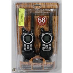 MOTOROLA 56KM RANGE TALKABOUT 2 WAY RADIO