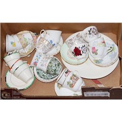 20 CUP & SAUCER SETS INCL ROYAL ALBERT, ROYAL