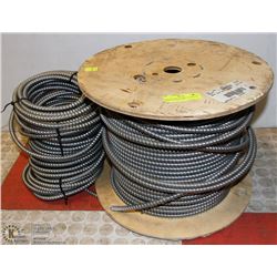 ROLL OF 600V COPPER ALUMINUM ARMOUR CABLE 14/2
