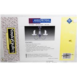 NEW LITESTYLES ARCHITECTURAL CHANDELIER IN BOX