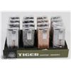 Image 1 : CASE OF 12 TIGER TORCH LIGHTERS