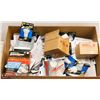 Image 1 : BOX OF ASSORTED LIGHT BULBS AND SMOKE DETECTORS