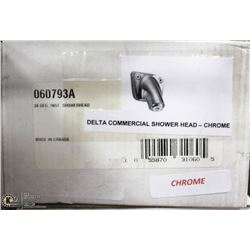 LOT OF 4 DELTA COMMERCIAL SHOWER HEADS CHROME