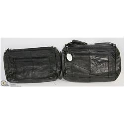 LOT OF TWO GENUINE LEATHER PURSES