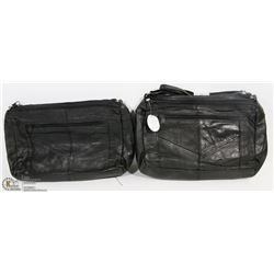 LOT OF TWO GENUINE LEATHER PURSES