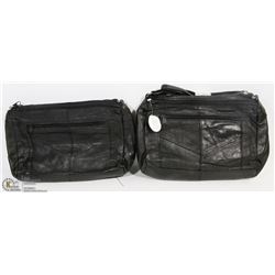 LOT OF TWO GENUINE LEATHER PURSES