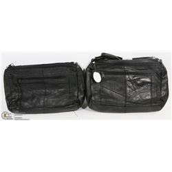 LOT OF TWO GENUINE LEATHER PURSES