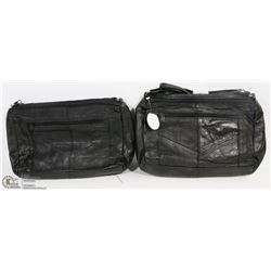 LOT OF TWO GENUINE LEATHER PURSES