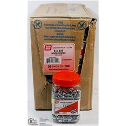 MASTERPACK 8X5/8 WOOD SCREWS