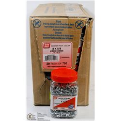 MASTERPACK 8X5/8 WOOD SCREWS