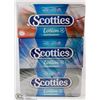 Image 1 : 6 BOXES OF SCOTTIES 3 PLY TISSUES