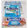 Image 1 : 6 BOXES OF SCOTTIES 3 PLY TISSUES