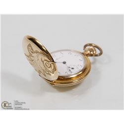 NEW ENGLAND WATCH CO. 0 SIZE POCKET WATCH 11 JEWEL