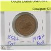 Image 1 : 1882H CANADA LARGE ONE CENT.