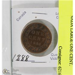 1888 CANADA LARGE ONE CENT.