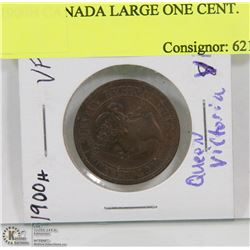 1900H CANADA LARGE ONE CENT.