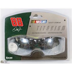 NEW DALE JR NASCAR TITANIUM SAFETY EYEWEAR