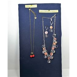 1 - LOT OF 2 COOKIE LEE NECKLACES