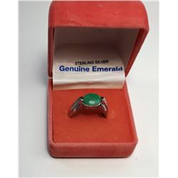 7 - NEW EMERALD RING