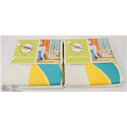 LOT OF TWO CIRCO SHOWER CURTAINS