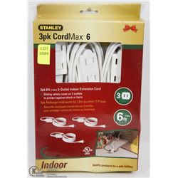STANLEY 3PK CORD MAX 6