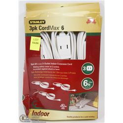 STANLEY 3PK CORD MAX 6