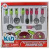 Image 1 : KID CONNECTION 16PC MY KITCHEN UTENSILS PLAY SET