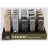 Image 1 : CASE OF 20 TIGER TORCH LIGHTERS