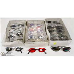 THREE CASES OF QUALITY DESIGNER SUNGLASSES