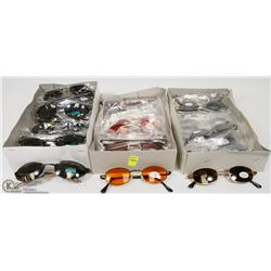 THREE CASES OF QUALITY DESIGNER SUNGLASSES