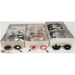 THREE CASES OF QUALITY DESIGNER SUNGLASSES