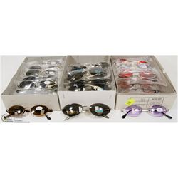 THREE CASES OF QUALITY DESIGNER SUNGLASSES