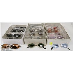 THREE CASES OF QUALITY DESIGNER SUNGLASSES