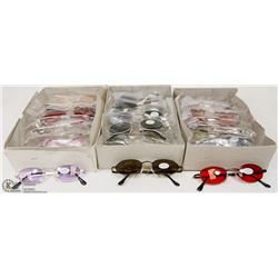 THREE CASES OF QUALITY DESIGNER SUNGLASSES