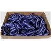 Image 1 : FLAT OF 50 DARK BLUE LANYARDS
