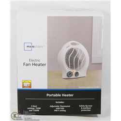 MAINSTAYS ELECTRIC FAN HEATER