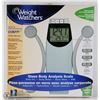 Image 1 : WEIGHT WATCHERS BY CONAIR BODY ANALYSIS GLASS
