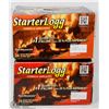 Image 1 : TWO CASES OF STARTER LOG