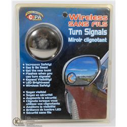 WIRELESS TURN SIGNAL MIRROR
