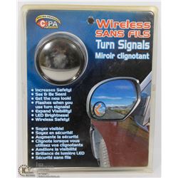 WIRELESS TURN SIGNAL MIRROR