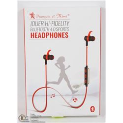 HI-FIDELITY BLUETOOTH 4.0 SPORT HEADPHONES