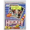 Image 1 : CASE 1991-92 OPEE CHEE UNOPENED BUBBLEGUM HOCKEY