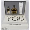 Image 1 : BECAUSE IT'S YOU 3 PC GIFT SET BY EMPORIO ARMANI