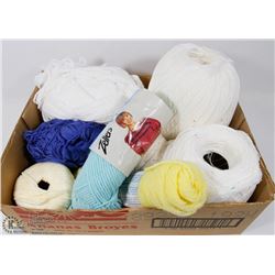 FLT FILLED WITH CROCHET COTTON