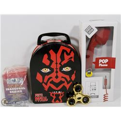 DARTH MAUL LUNCH KIT NEW ,NEW RETRO  POP-PHONE
